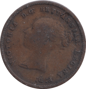 1844 HALF FARTHING ( GVF ) - HALF FARTHING - Cambridgeshire Coins
