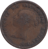 1844 HALF FARTHING ( GVF ) - HALF FARTHING - Cambridgeshire Coins