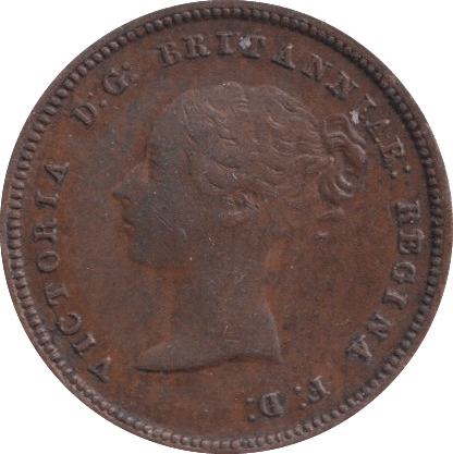 1844 HALF FARTHING ( GVF ) - HALF FARTHING - Cambridgeshire Coins