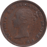 1844 HALF FARTHING ( GVF ) - HALF FARTHING - Cambridgeshire Coins