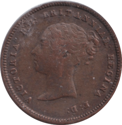 1844 HALF FARTHING ( GVF ) - HALF FARTHING - Cambridgeshire Coins