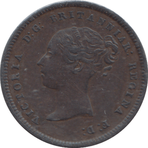 1844 HALF FARTHING ( GVF ) - HALF FARTHING - Cambridgeshire Coins