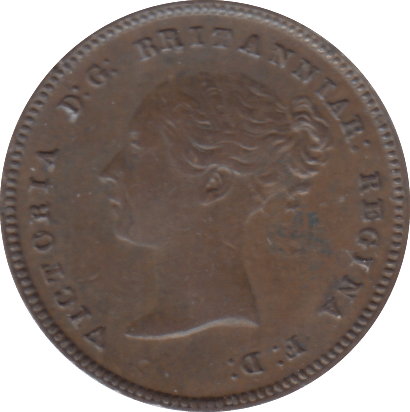 1844 HALF FARTHING ( GVF ) - HALF FARTHING - Cambridgeshire Coins