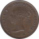 1844 HALF FARTHING ( GVF ) - HALF FARTHING - Cambridgeshire Coins