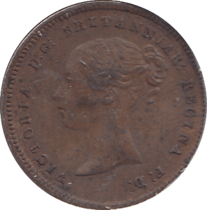 1844 HALF FARTHING ( GVF ) - HALF FARTHING - Cambridgeshire Coins
