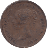 1844 HALF FARTHING ( GVF ) - HALF FARTHING - Cambridgeshire Coins