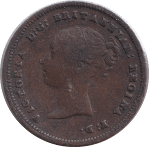 1844 HALF FARTHING ( GVF ) - HALF FARTHING - Cambridgeshire Coins