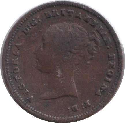 1844 HALF FARTHING ( GVF ) - HALF FARTHING - Cambridgeshire Coins