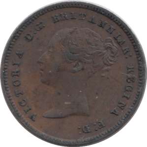 1844 HALF FARTHING ( GVF ) - Half Farthing - Cambridgeshire Coins