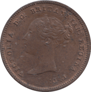1844 HALF FARTHING ( UNC ) - HALF FARTHING - Cambridgeshire Coins