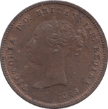 1844 HALF FARTHING ( UNC ) - HALF FARTHING - Cambridgeshire Coins