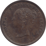 1844 HALF FARTHING ( UNC ) - WORLD COINS - Cambridgeshire Coins