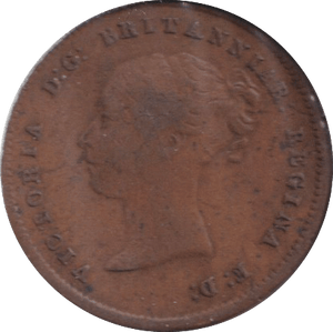 1844 HALF FARTHING ( VF ) - HALF FARTHING - Cambridgeshire Coins