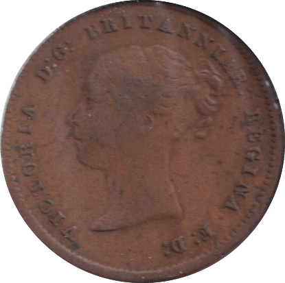 1844 HALF FARTHING ( VF ) - HALF FARTHING - Cambridgeshire Coins
