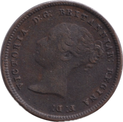 1844 HALF FARTHING ( VF ) - HALF FARTHING - Cambridgeshire Coins