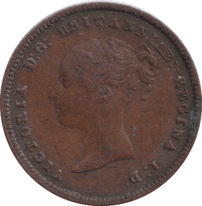 1844 HALF FARTHING ( VF ) - HALF FARTHING - Cambridgeshire Coins