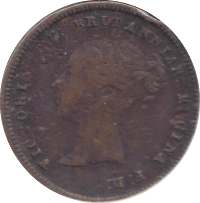 1844 HALF FARTHING ( VF ) - HALF FARTHING - Cambridgeshire Coins
