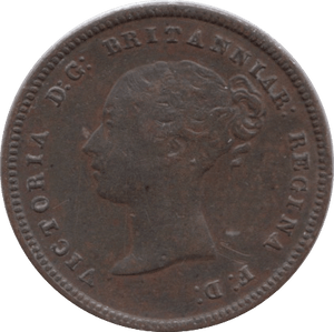 1844 HALF FARTHING ( VF ) - Half Farthing - Cambridgeshire Coins