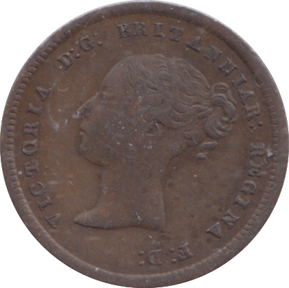 1844 HALF FARTHING ( VF ) - HALF FARTHING - Cambridgeshire Coins