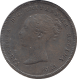 1844 HALF FARTHING ( VF ) - HALF FARTHING - Cambridgeshire Coins