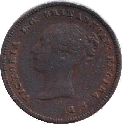 1844 HALF FARTHING ( VF ) - HALF FARTHING - Cambridgeshire Coins