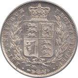 1844 HALFCROWN ( AUNC ) - HALFCROWN - Cambridgeshire Coins