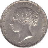 1844 HALFCROWN ( AUNC ) - HALFCROWN - Cambridgeshire Coins