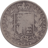 1844 HALFCROWN ( FAIR ) - HALFCROWN - Cambridgeshire Coins