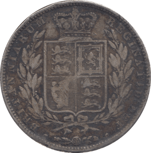 1844 HALFCROWN ( FINE ) - HALFCROWN - Cambridgeshire Coins