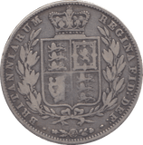 1844 HALFCROWN ( GF ) - HALFCROWN - Cambridgeshire Coins
