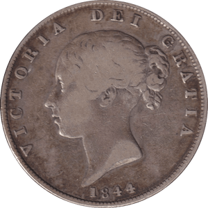 1844 HALFCROWN ( GF ) - WORLD COINS - Cambridgeshire Coins