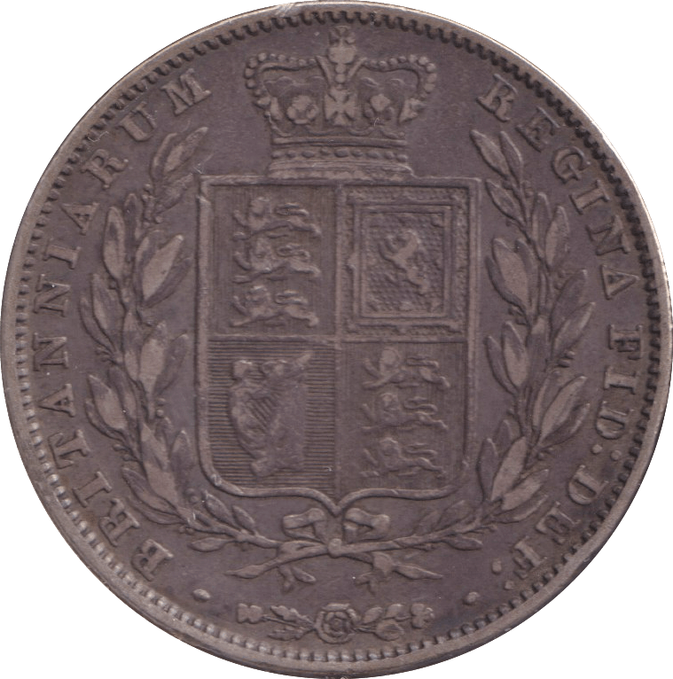 1844 HALFCROWN ( GF ) - WORLD COINS - Cambridgeshire Coins