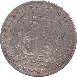 1844 HALFCROWN ( NF ) - HALFCROWN - Cambridgeshire Coins