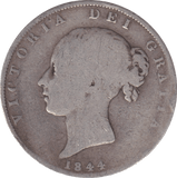 1844 HALFCROWN ( NF ) - HALFCROWN - Cambridgeshire Coins