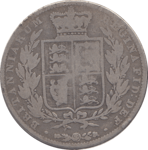1844 HALFCROWN ( NF ) - HALFCROWN - Cambridgeshire Coins