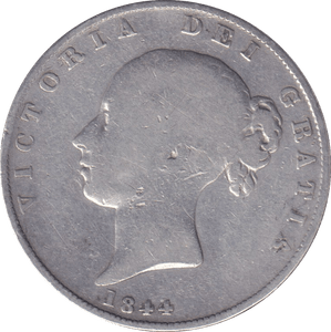 1844 HALFCROWN ( NF ) - HALFCROWN - Cambridgeshire Coins