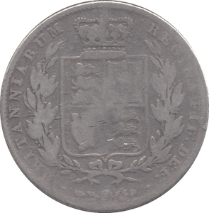1844 HALFCROWN ( NF ) - HALFCROWN - Cambridgeshire Coins