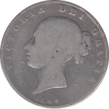1844 HALFCROWN ( NF ) - HALFCROWN - Cambridgeshire Coins