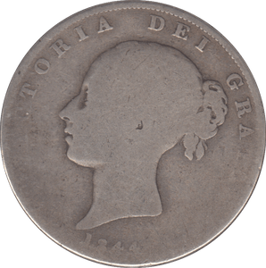 1844 HALFCROWN ( NF ) - HALFCROWN - Cambridgeshire Coins