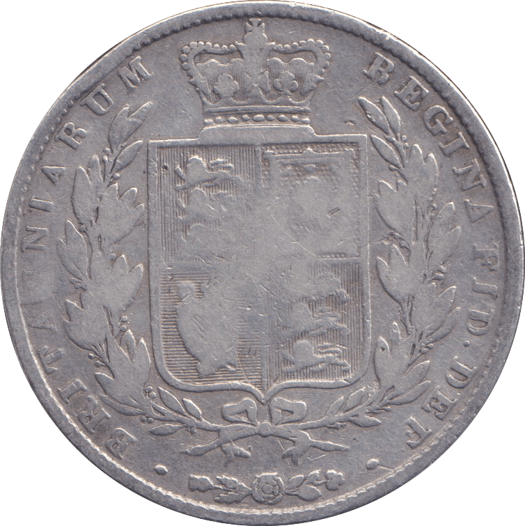 1844 HALFCROWN ( NF ) - HALFCROWN - Cambridgeshire Coins