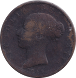 1844 HALFPENNY ( FINE ) - HALFPENNY - Cambridgeshire Coins