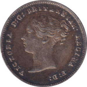 1844 MAUNDY FOURPENCE ( EF ) - MAUNDY FOURPENCE - Cambridgeshire Coins