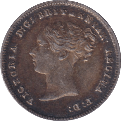 1844 MAUNDY FOURPENCE ( EF ) - MAUNDY FOURPENCE - Cambridgeshire Coins