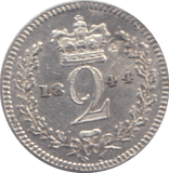 1844 MAUNDY TWOPENCE ( GVF ) - MAUNDY TWOPENCE - Cambridgeshire Coins