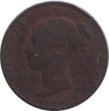 1844 ONE THIRD FARTHING ( FINE ) - ONE THIRD FARTHING - Cambridgeshire Coins