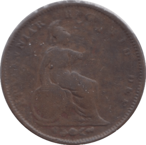 1844 ONE THIRD FARTHING ( FINE ) - One Third Farthing - Cambridgeshire Coins
