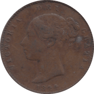 1844 ONE THIRD FARTHING ( GF ) - ONE THIRD FARTHING - Cambridgeshire Coins