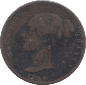 1844 ONE THIRD FARTHING ( NF ) - One Third Farthing - Cambridgeshire Coins