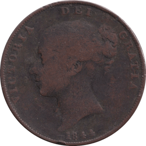 1844 PENNY ( FINE ) - PENNY - Cambridgeshire Coins