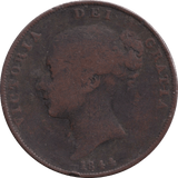 1844 PENNY ( FINE ) - PENNY - Cambridgeshire Coins